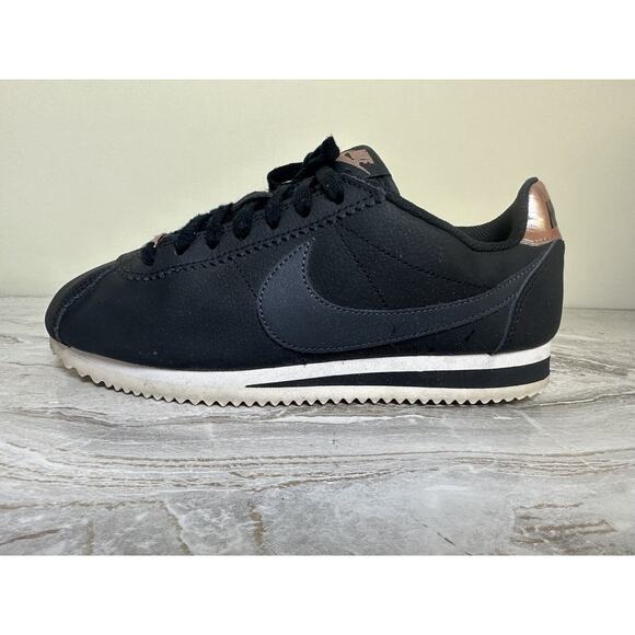 US 7.5 UK 5 Nike Classic Cortez ‘72s Style Rose Gold/Black - Picture 10 of 15